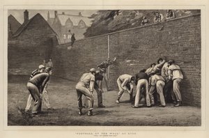 Football at the Wall at Eton